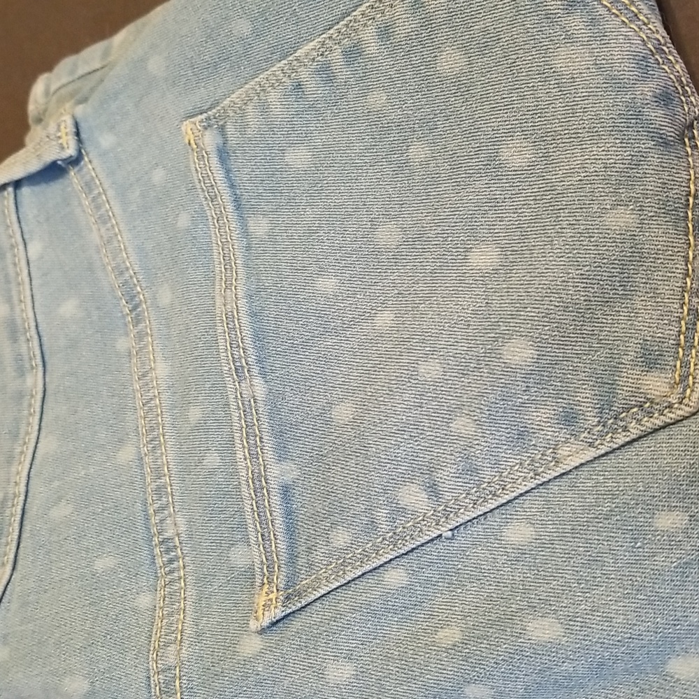 Polka Dot Blue Jeans Universal Thread 10/30R